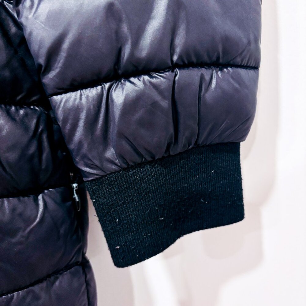 VERO MODA Black Quilted Mid-Season Puffer Coat Sleek | Small * - Picture 8 of 11